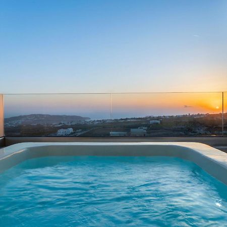 Cinnamon Villa With Private Hot Tub Pyrgos Kallistis Exterior foto
