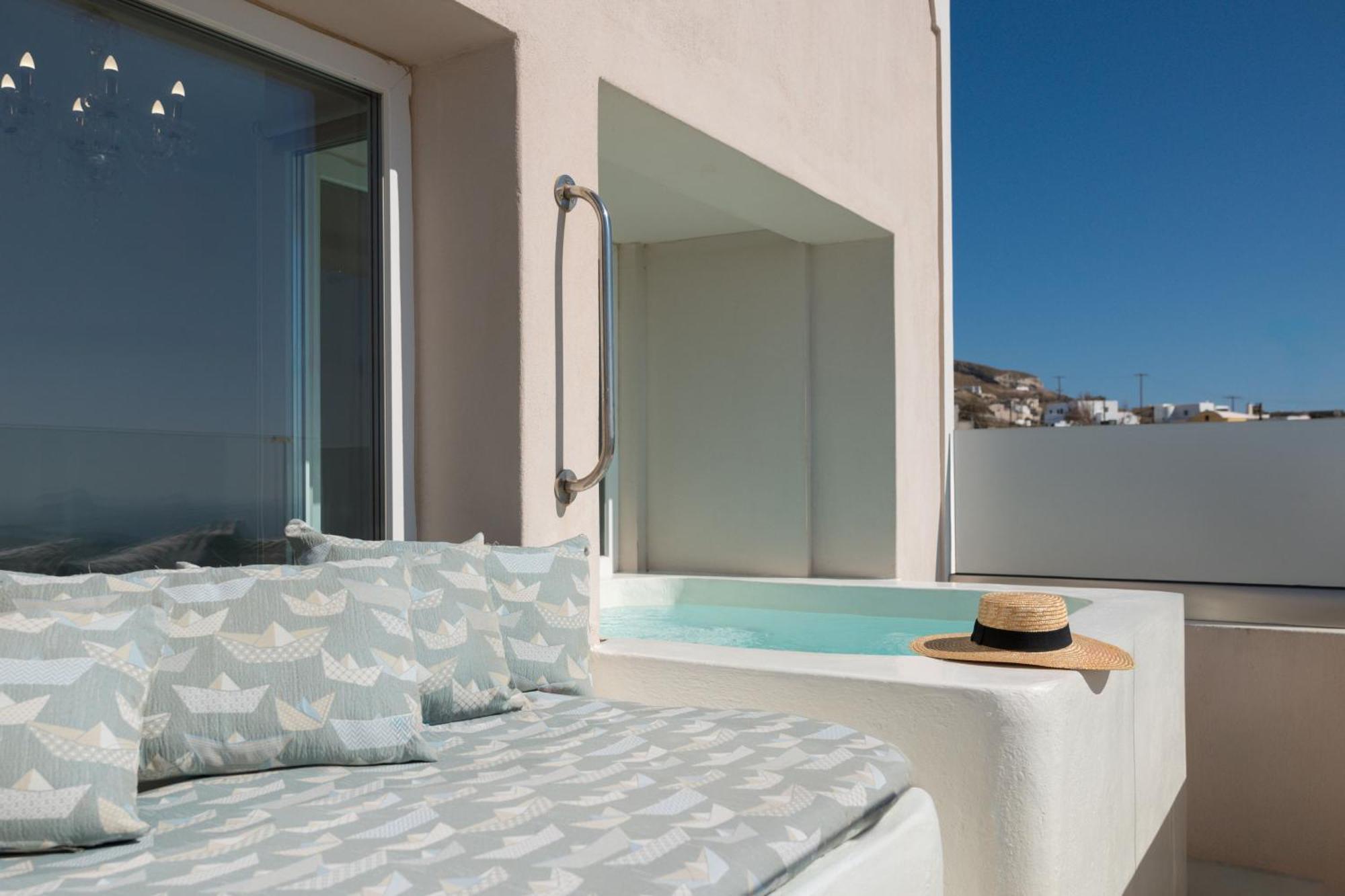 Cinnamon Villa With Private Hot Tub Pyrgos Kallistis Exterior foto