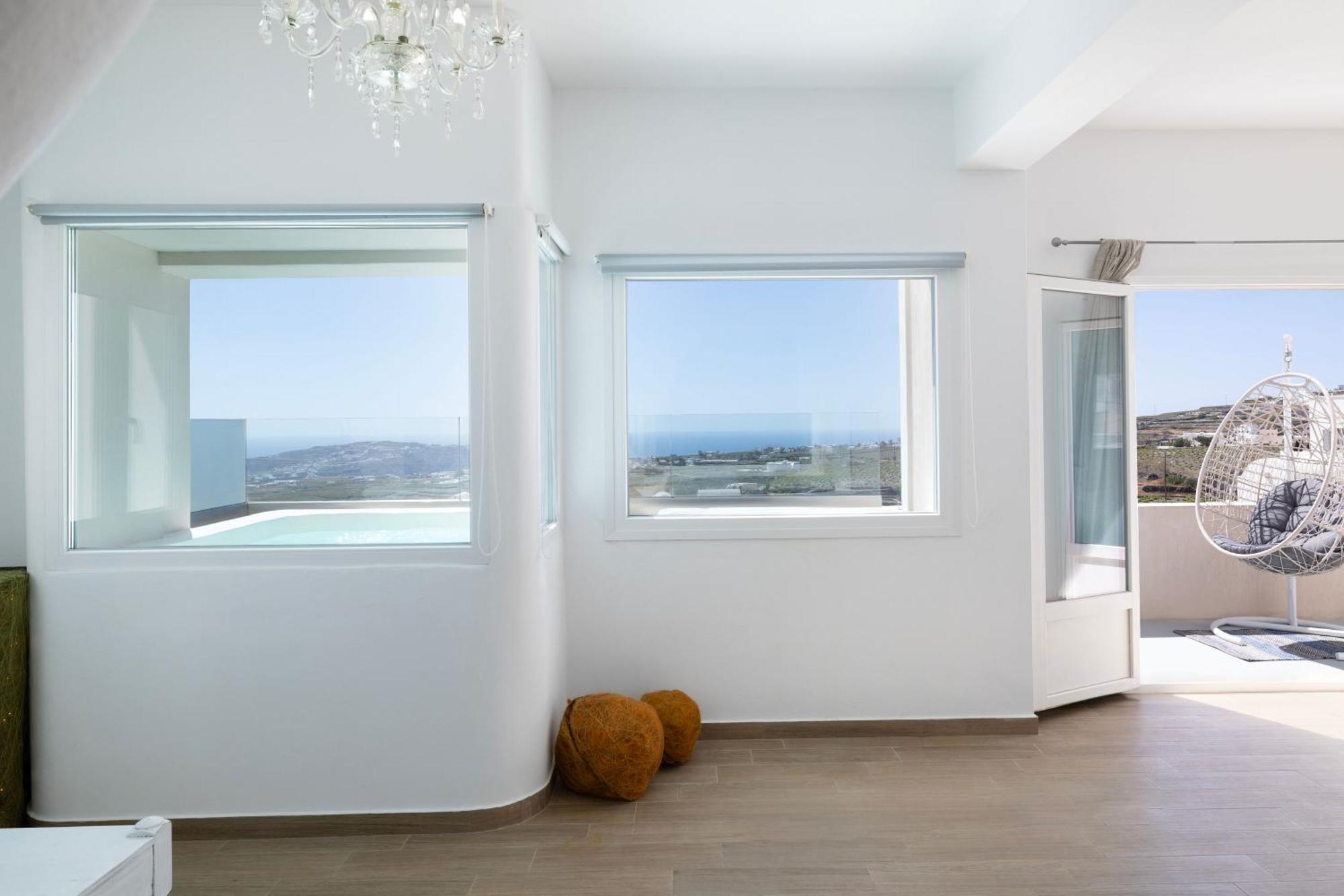 Cinnamon Villa With Private Hot Tub Pyrgos Kallistis Exterior foto